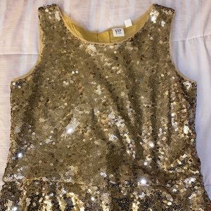 Gap Kids golden dress
